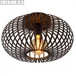 MANUELA Plafonnier 1 ampoule noir