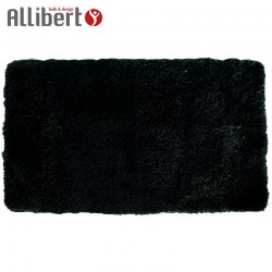 ALLIBERT tapis de bain 70x120 cm noir