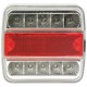 Feu arrière LED pour remorque 5 fonctions Carpoint
