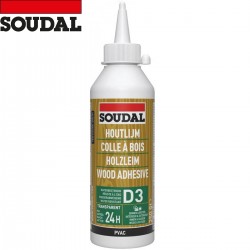 SOUDAL colle à bois résistante à l'eau D3 250gr