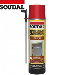 SOUDAL mousse polyuréthane 2 composants 400ml