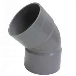 Coude PVC 45° FF 80mm