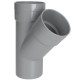 Y PVC 45° MFF 40mm