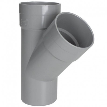 Y PVC 45° MFF 40mm