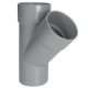 Y PVC 45° MFF 80mm