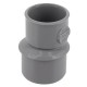 Réduction excentrée PVC 40x32 mm