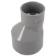 Réduction excentrée PVC 80x50 mm