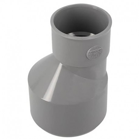 Réduction excentrée PVC 80x50 mm