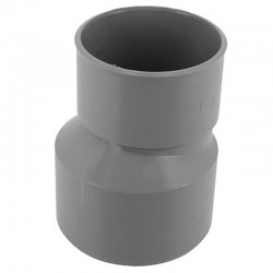 Réduction excentrée PVC 100x80 mm