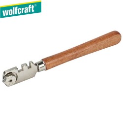 Coupe-verre 3-8 mm manche bois WOLFCRAFT