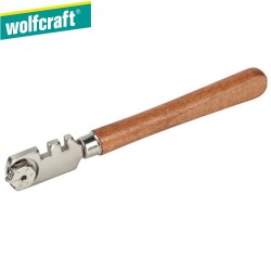 Coupe-verre 3-8 mm manche bois WOLFCRAFT