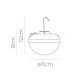 Lampe LED rechargeable CHERRY beige