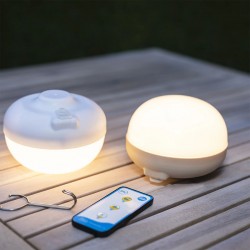 Lampe LED rechargeable CHERRY beige