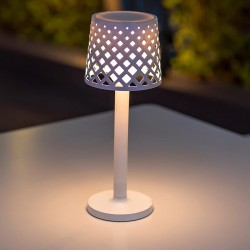 Gretita lampe de table blanche