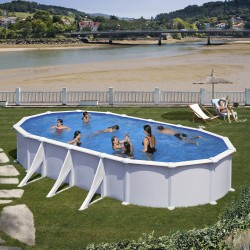 Piscine ALICANTE blanc 815 x 490/130