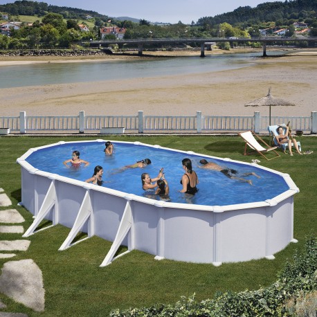 Piscine ALICANTE blanc 815 x 490/130