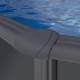 Piscine MARRAKECH anthracite 527x327/120