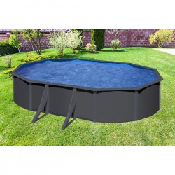 Piscine MARRAKECH anthracite 527x327/120