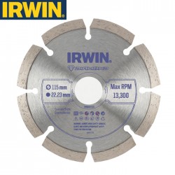 Disque diamant IRWIN jante segmentée Ø115mm