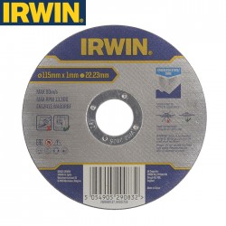 Disque à tronçonner l'inox IRWIN Ø115 x 1mm