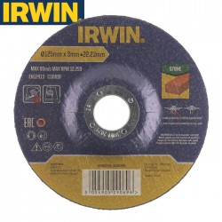 Disque à tronçonner la pierre IRWIN Ø125 x 3mm