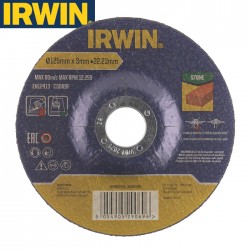 Disque à tronçonner la pierre IRWIN Ø125 x 3mm