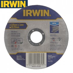 Disque à tronçonner le métal IRWIN Ø125 x 1mm