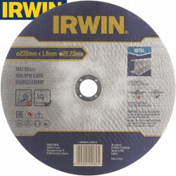 Disque à tronçonner le métal IRWIN Ø230 x 1,8mm