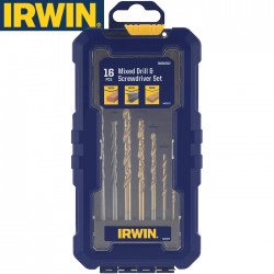 Coffret mèches et embouts IRWIN 16pcs