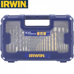 Coffret mèches et embouts IRWIN 53pcs