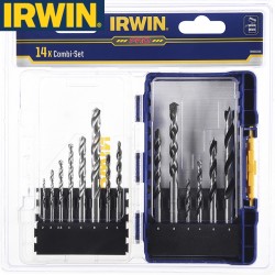 Coffret 15 mèches à métaux / bois / multi-matériaux IRWIN