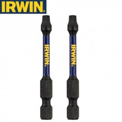 2 embouts de vissage IRWIN Impactpro SQ2