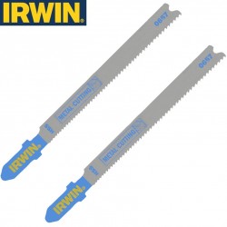 2 Lames scie sauteuse T pour métal 1-3 mm IRWIN