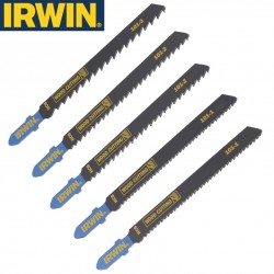 5 lames de scie sauteuse T pour bois 50mm IRWIN