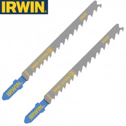 2 lames de scie sauteuse T pour stratifié/aggloméré 45 mm IRWIN