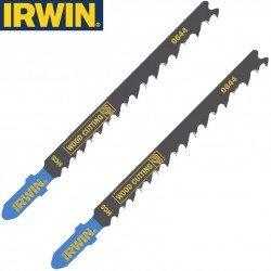 2 lames de scie sauteuse T pour stratifié/aggloméré 60 mm IRWIN