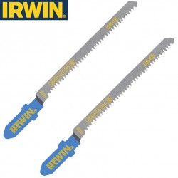 2 lames de scie sauteuse T fines pour bois 20 mm IRWIN