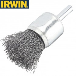 Brosse métallique coupelle pour foreuse IRWIN Ø25mm