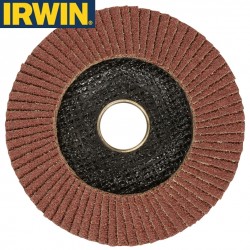 Disque abrasif pour meuleuse grain 40 IRWIN Ø115mm