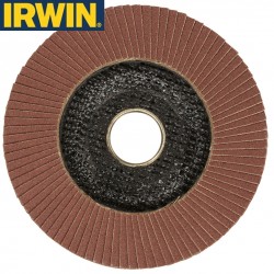 Disque abrasif pour meuleuse grain 120 IRWIN Ø115mm