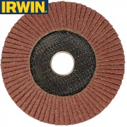 Disque abrasif pour meuleuse grain 40 IRWIN Ø125mm