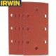 5 abrasifs pour Black & Decker grain 240 IRWIN 190x93mm