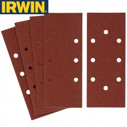 5 abrasifs pour Black & Decker grain 100 IRWIN 230x93mm