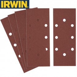 5 abrasifs pour Black & Decker grain 150 IRWIN 230x93mm