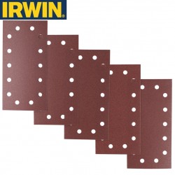 5 abrasifs pour Bosch grain 100 IRWIN 230x115mm