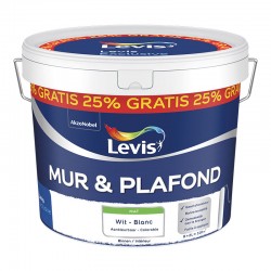 Hubo peinture mur et plafond 20+4 kg gratuit blanc