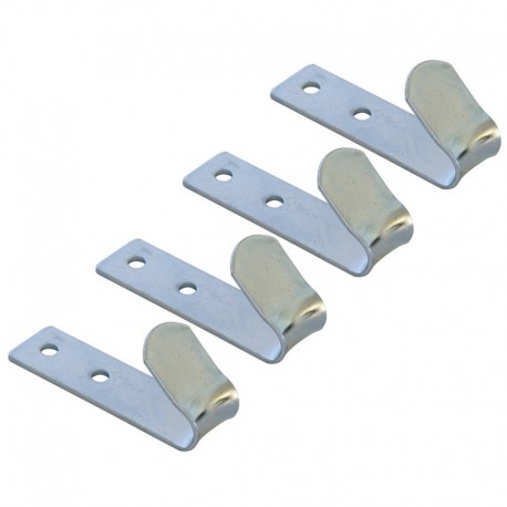 4 crochets pour remorque 72mm Carpoint