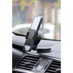 Support universel pliant avec ventouse pour smartphone Carpoint