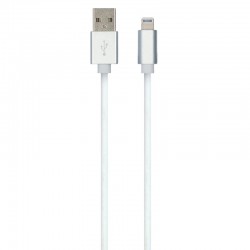 Câble USB-C Vers Lightning blanc iPhone iPad iPod 2 mètres
