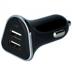Chargeur double USB 2,5 A allume-cigare Carpoint